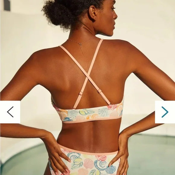 Anthropologie Shell Cutout One-Piece Swimsuit - Picture 4 of 13
